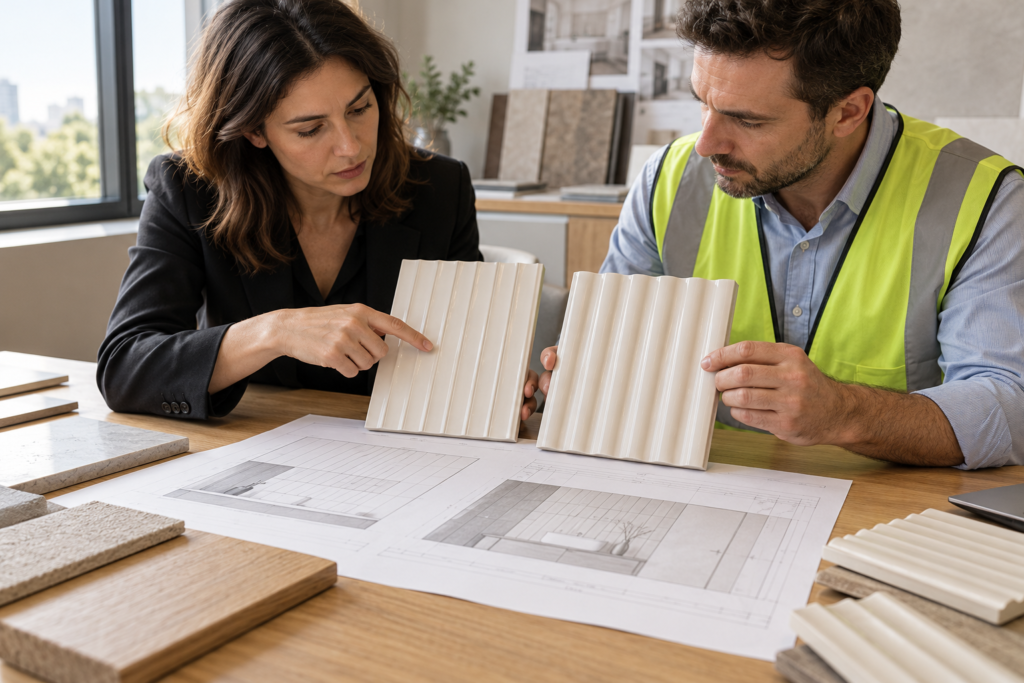 ceramic tiles manufacturer approved and substitute sample review