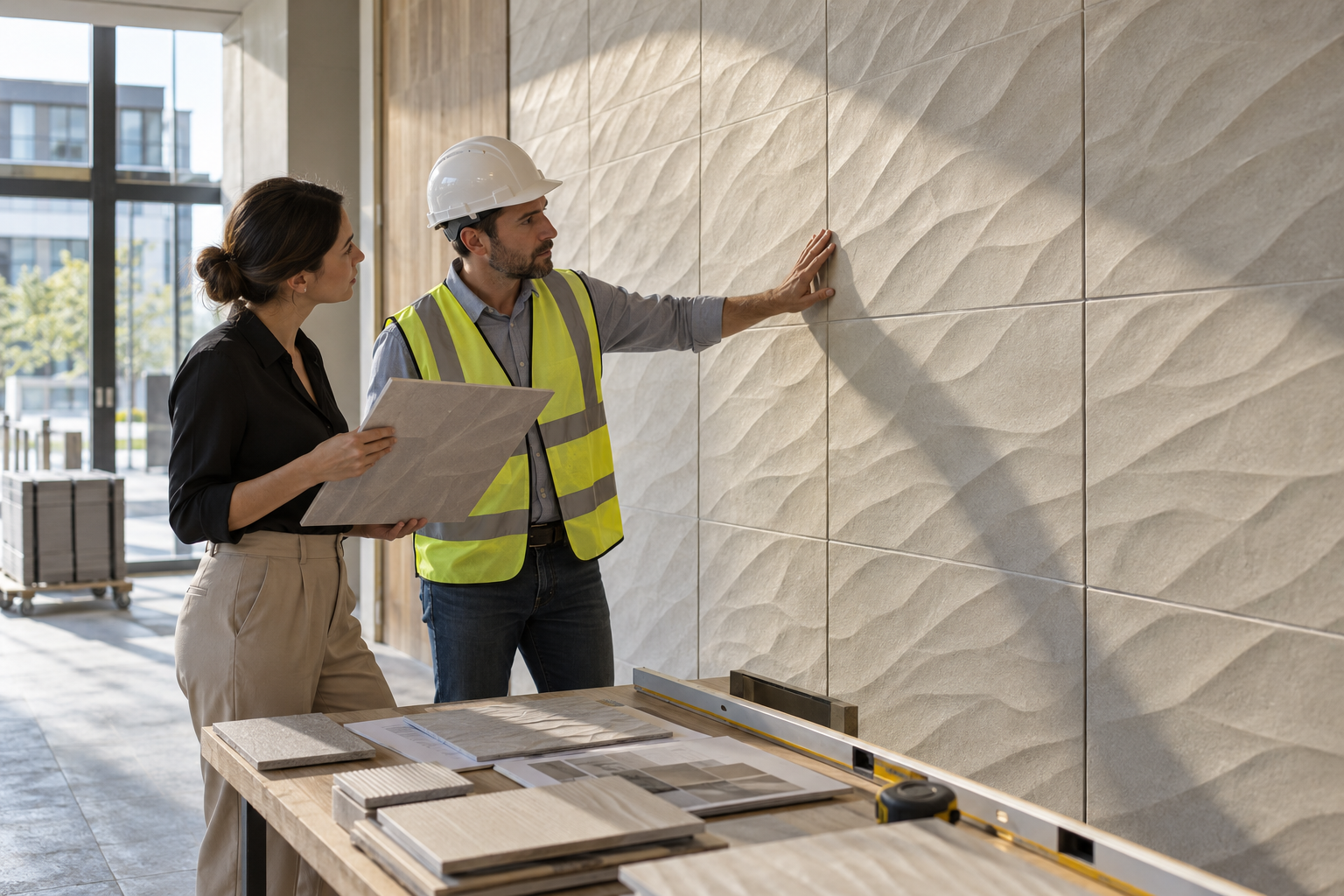 ceramic tiles manufacturer full scale 3d wall mockup review