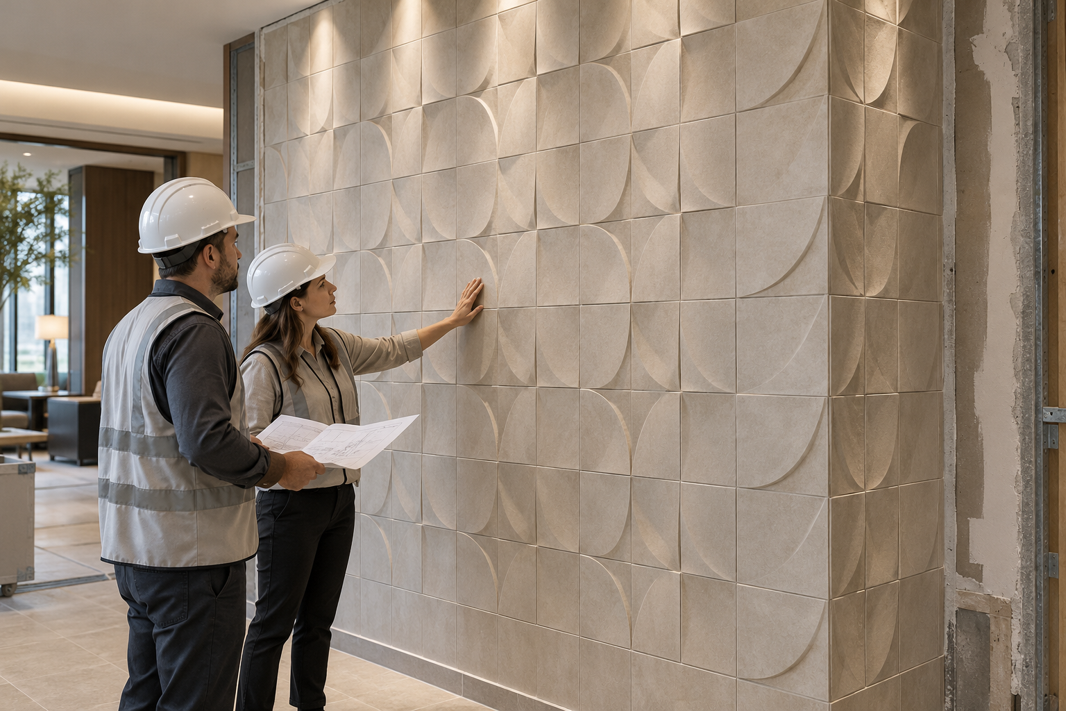 ceramic tiles manufacturer full scale 3d wall mockup review